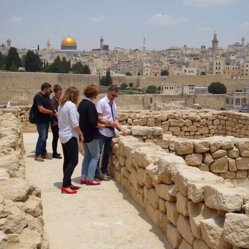 מסע בעבר: גילויים ארכיאולוגיים בירושלים